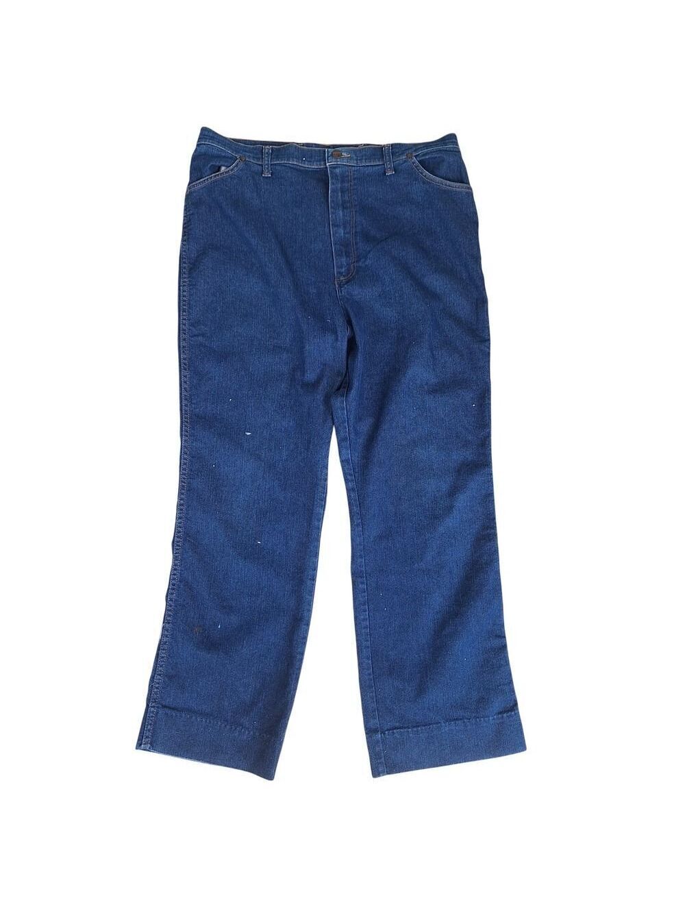 Vintage Maverick Misses Jeans Size 20 Dark Wash Denim High Waist USA Made